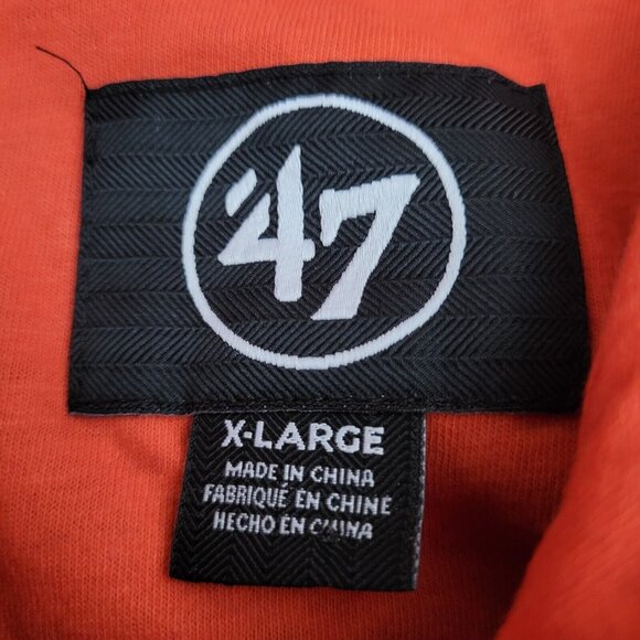 COPY - '47 New York Mets Trifecta 47 Shortstop Pullover Men Hoodie XL Blue/Oran… - Picture 9 of 11